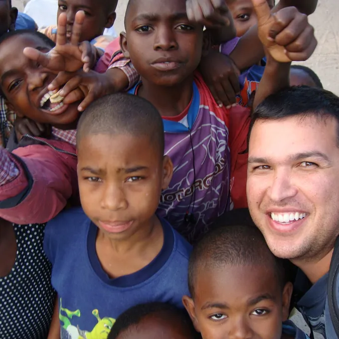Crianças em Moçambique